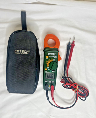 Extech Instruments MA200 True-RMS AC/DC Clamp and Probe Test Meter
