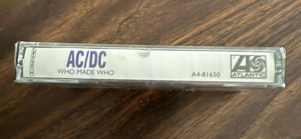AC/DC - Who Made Who Cassette Tape Atlantic 80s Heavy Rock - NEW SEALED! - Image 2 of 4