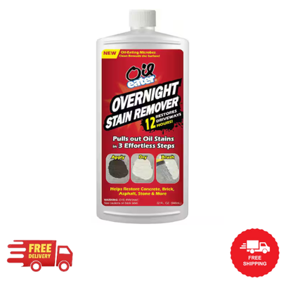 #ad #ad 32 Oz Overnight Stain Remover for Cleaning Oil Stains on Concrete Driveway Pav $13.49