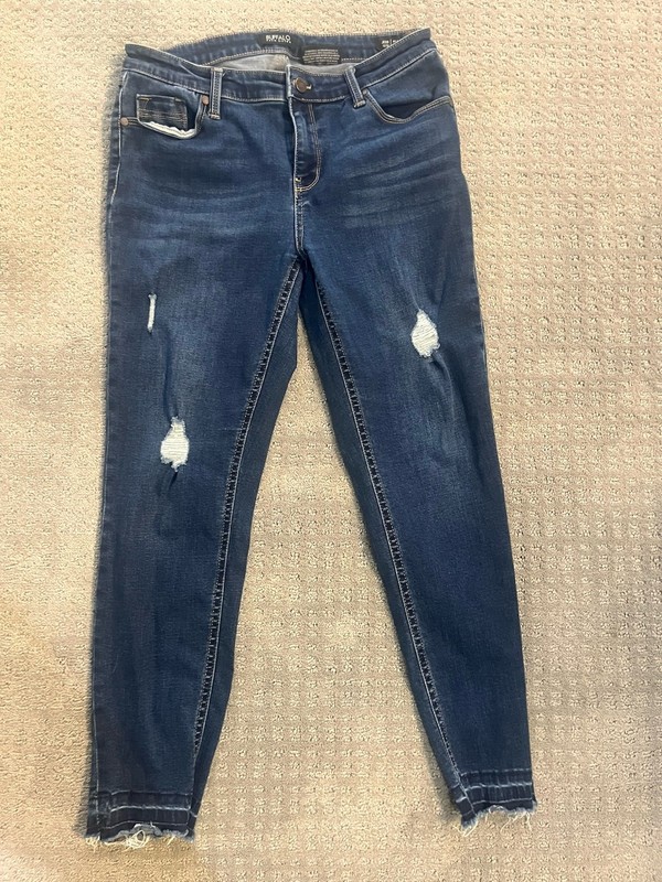 Buffalo David Bitton Women’s Jeans Pants Denim Mid Rise Skinny Jess Sz 10