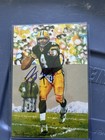 Brett Favre Signed Goal Line Art Card Autographed HOF Packers — photo 1