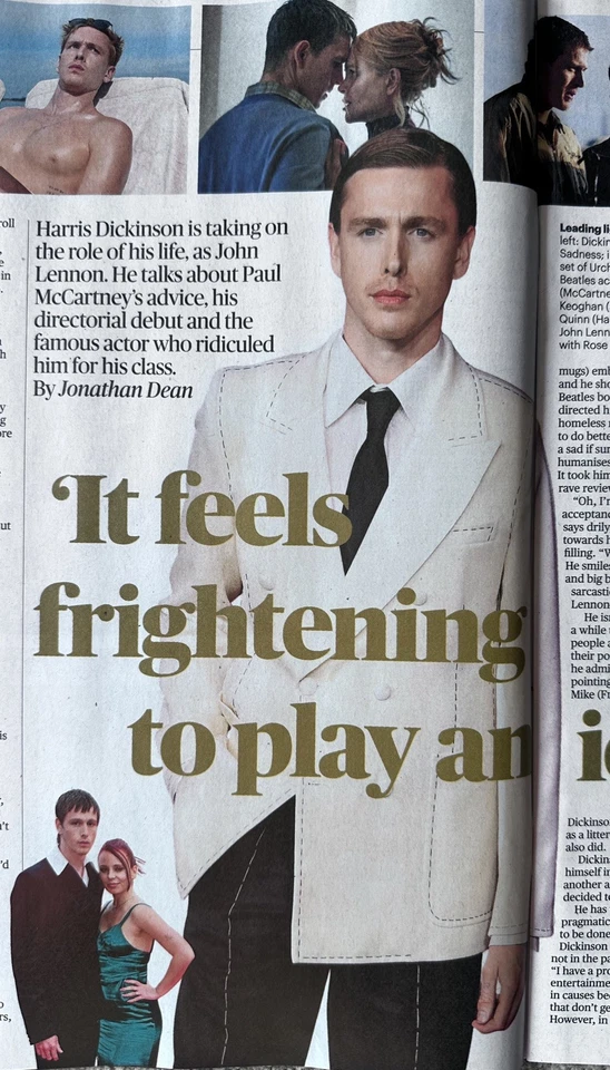 THE SUNDAY TIMES CULTURE MAGAZINE 21st September 2025 21/9/25 Harris Dickinson - Image 2 of 2