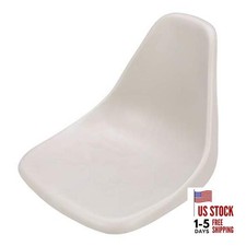 98390GY Molded Bucket Seat, 1-Piece Molded Plastic, with Mounting Screws,