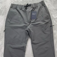 BYLT Tech Nylon Jogger Men’s XL gray Premium Tapered Pants performance flex