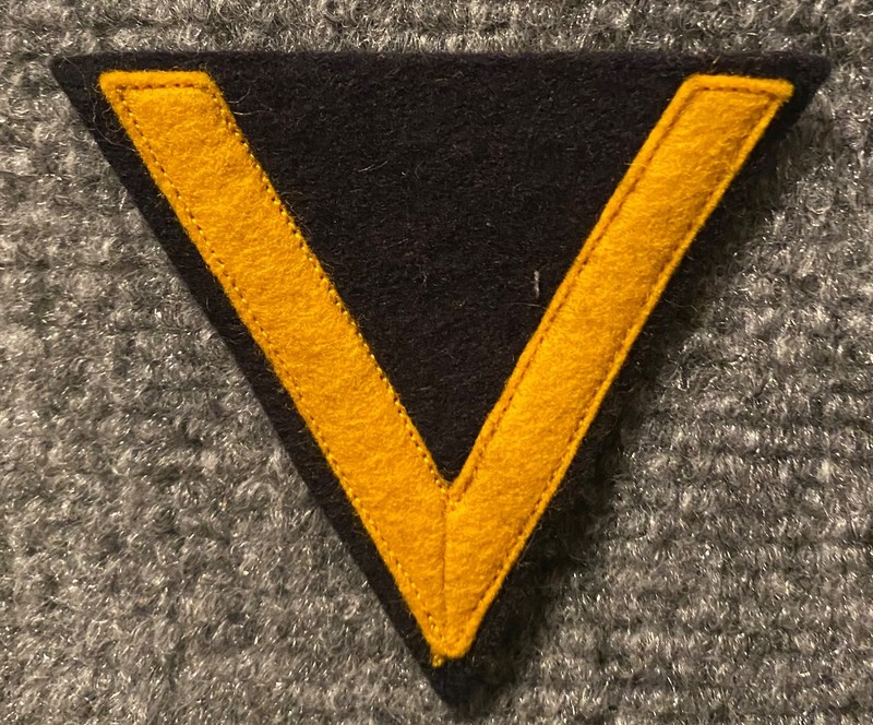 WWII WW2 KRIEGSMARINE WEHRMACHT MILITARY GERMAN NAVY NAVAL RANK CHEVRON PATCH