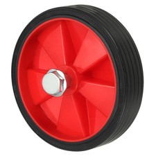 5" Universal Air Compressor Wheel Replacement Part w/ Screw & Nut 0.5" Dia. Hole