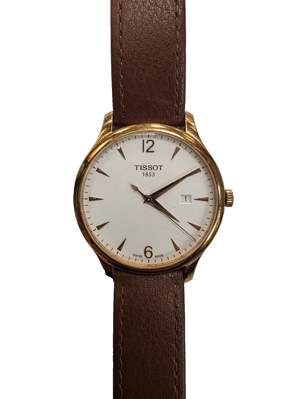 Tissot White Men's Watch - T063610A