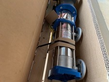 New GOULDS 5SV12RG3B20 E-SV Vertical Multistage 304SS Pump, 26GPM, 5HP,