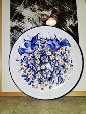 ALDO FUMANTI GUBBIO -GRANDE PIATTO DA PARETE IN CERAMICA