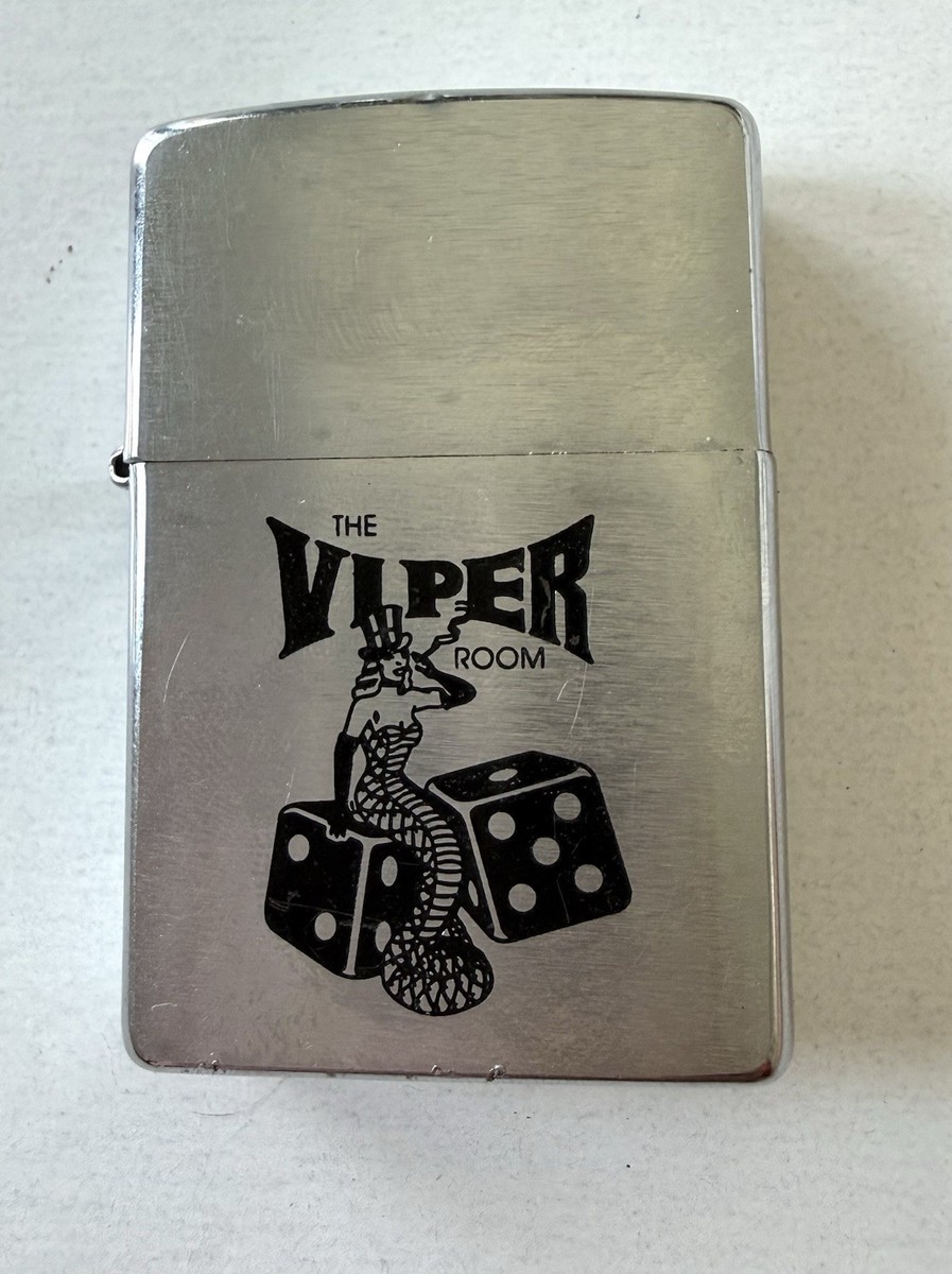 RARE Vintage VIPER ROOM Zippo from Johnny Depp's Club in Los