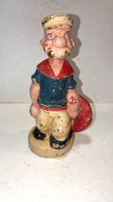 Antique Cast Iron Painted Sailor Boy Bookends Pair — listing 6