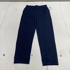 Old Navy Active Pants Youth XL 14-16 Blue Go-Dry Mesh Ankle Joggers Athletic