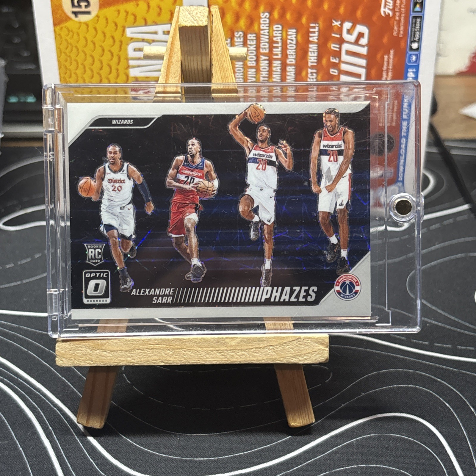 Alexandre Sarr RC 2024-25 Panini Donruss Optic Phazes Rookie Case Hit SSP #22