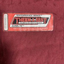 Therm-A-Rest Guide Lite Regular Self Inflating Mattress Pad Camping Hike 20”x46 
