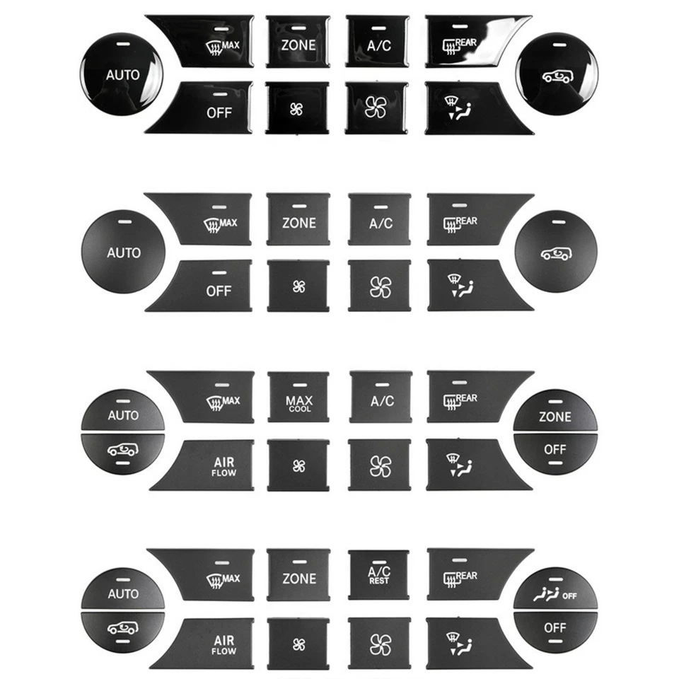 Front Heater Climate Control Switch Button for Mercedes 2016-2019 W166 GLE-Class Foto 2 de 4