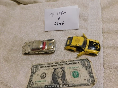 VINTAGE CORGI STUDEBAKER GOLDEN HAWK AND MGC GT FOR RESTORATION