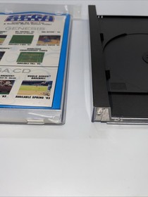 Joe Montana's NFL Football Sega CD 1993 CIB W/ Manual & Registration Card 