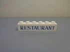 LEGO MURSTEN DENMARK VINTAGE 1950'S RESTAURANT BEAM VERY RARE ITEM NMINT COND.