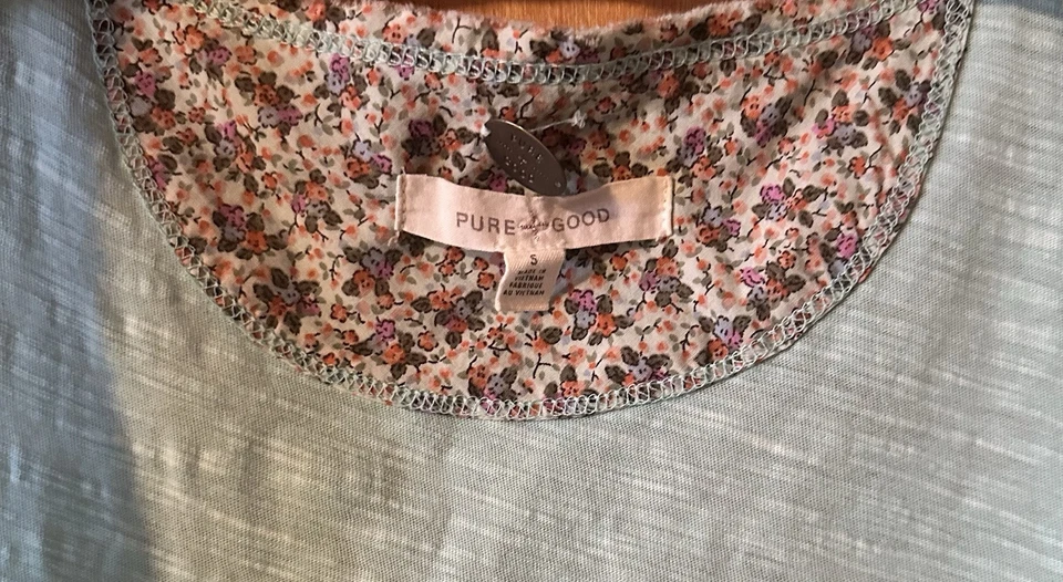 Pure Good Mujer Columpio Entrenamiento/Tanque Pequeño Verde Menta Foto 2 de 4