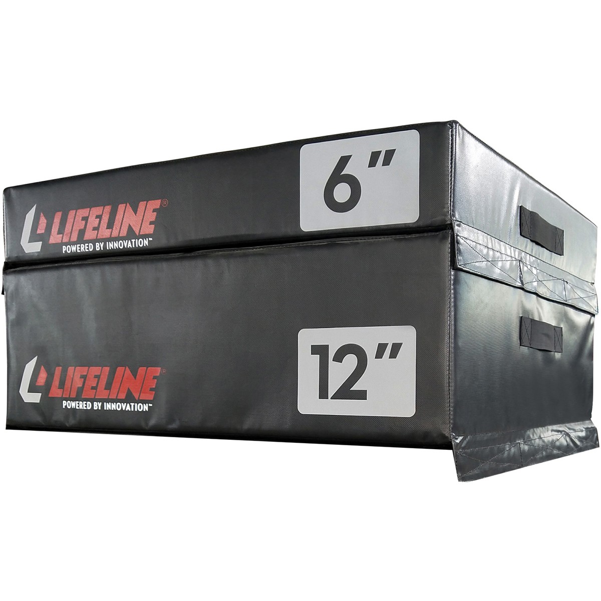 Life Line Box Lifeline USA Stacking Foam Plyometric Box - Black | eBay