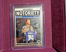 Seattle Seahawks Sam Darnold 2025 Panini Mosaic Notoriety #9  
