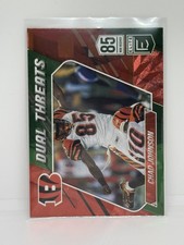 2021 Donruss Elite #DT3 Chad Johnson Dual Threats Green