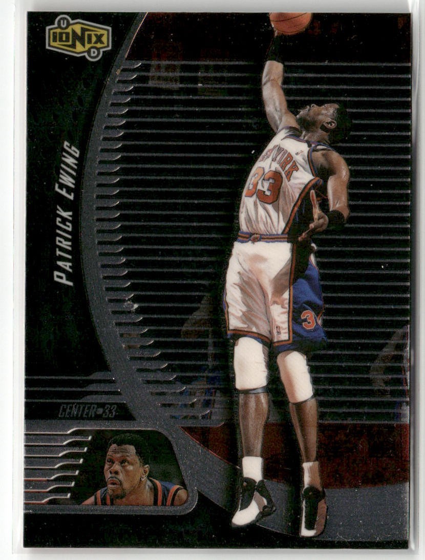 1998-99 UPPER DECK IONIX #41 PATRICK EWING NEW YORK KNICKS