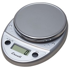 Escali Primo Digital Food Scale Multi-Functional 8.5 x 6 x 1.5 inches, Chrome