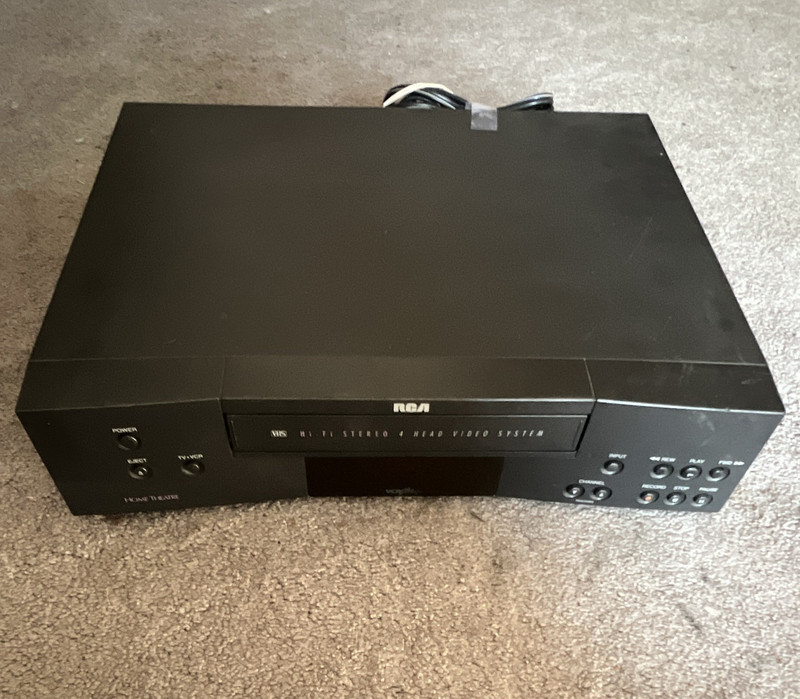 RCA VR617HF MPN VR617HF VHS VCR Hi-Fi Stereo 4-Head Video System TESTED