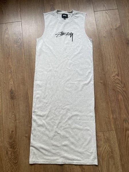 Women Stüssy Dress Grey 34 / XS / 42