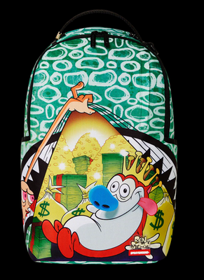 SPRAYGROUND REN & STIMPY HIDDEN GOLD MINE DLXR BACKPACK - Cartoon