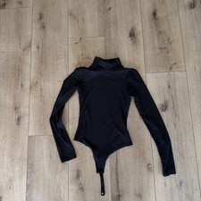 Wild fable black long sleeve turtleneck thin bodysuit xs