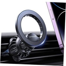 Fits MagSafe Car Mount - 20 Super Magnets Magnetic Car Phone Mount, 1-Black