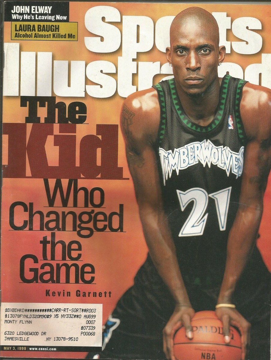 【新品未開封】 90s NBAポスター Kevin Garnett Vintage 90's Kevin Garnett Stephon Marbury Double Sided