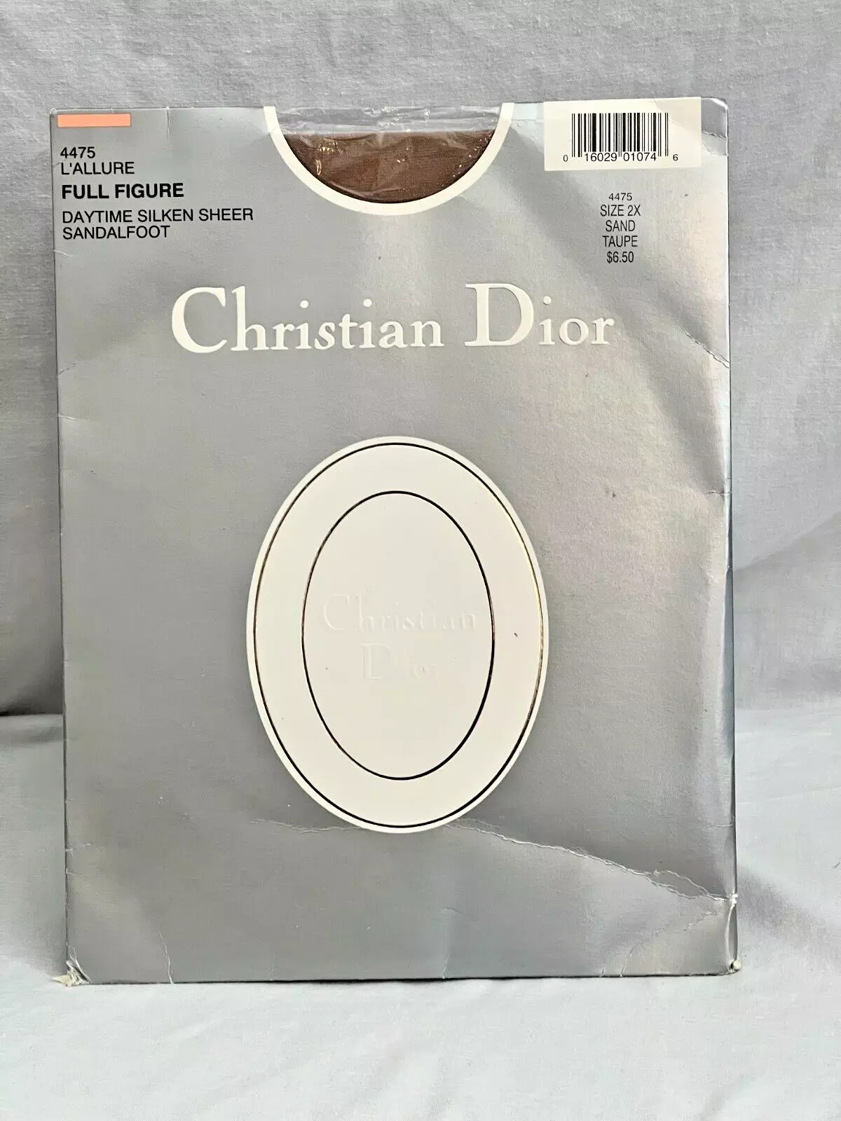 Pantalon pied de santal Christian Dior L'ALLURE soie de jour sable pur taupe S 2X