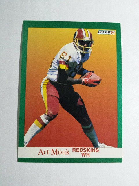 ART MONK 1991 FLEER FOOTBALL CARD 391 C5018 EBay