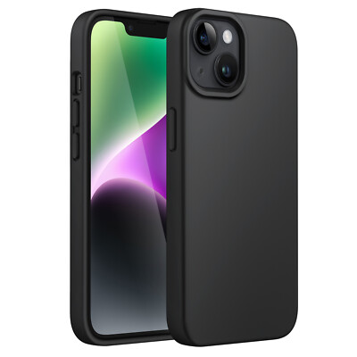 JETech Silicone Case for iPhone 14 6.1-Inch, Silky-Soft Touch Phone Case