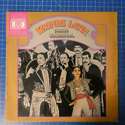 Sounds Latin Sounds Orchestral PYE HTSLP 340040 LP-1185