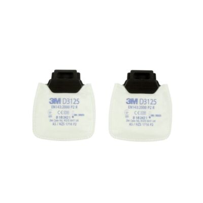 3M  D3125 P2 R Secure Click  Partikelfilter Ersatzfilter 2 Stück