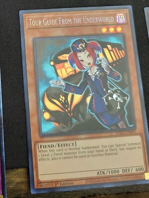 Guide from the Underworld 5枚セット YuGiOh 1st Edition Tour Guide