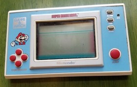 Nintendo Game and Watch Super Mario Bros. Handheld System YM-105 1988 - Tested