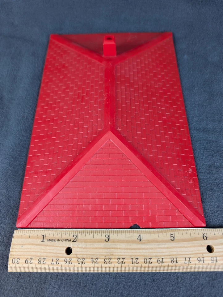 Vintage Littletown in Plastics Box #109 Railroad Station O Train **ROOF ONLY** - Image 2 of 4