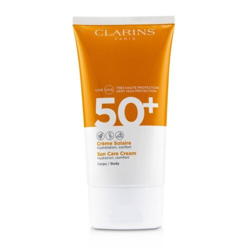 Clarins Sun Care Body Cream SPF 50 150ml Womens Skin Care - Picture 1 of 3