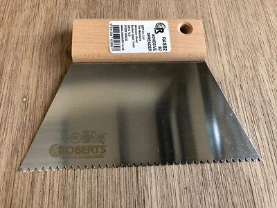 B2 Roberts Adhesive Spreader B2 Size Karndean Amtico/180 mm Wide/Small Spreader