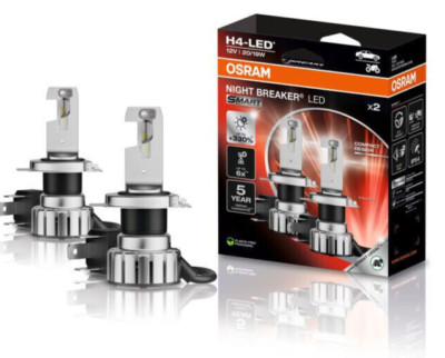 2x OSRAM H4 NIGHT BREAKER LED SMART +330% StVZO-Konforme Neu 2025 Edit