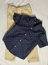 Chaps Set Boy’s Size 6 Button Up And Dress Pant
