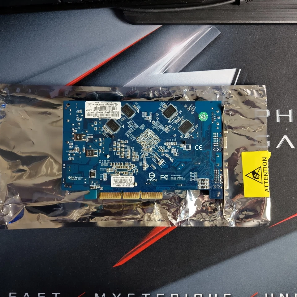 Boxed PNY GeForce 7600GS 256MB DDR2 | AGP Retro Graphics Card - Image 4 of 4