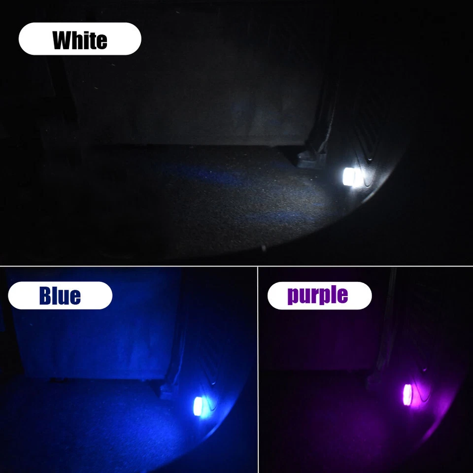 Мини светодиодный автомобильный сенсорный переключатель света беспроводная лампа для ночного чтения - Изображение 3 из 4