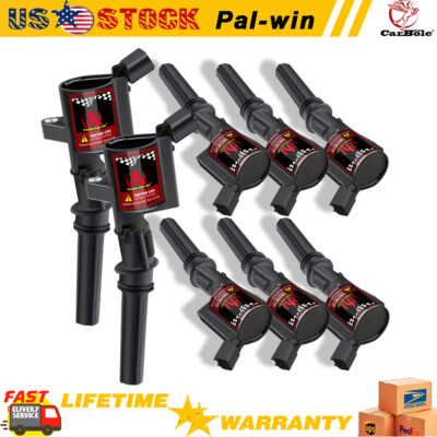 Ignition Coils Pack Upgrade For Ford F150-550 2000 2001 2002 2003 2004
