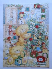 Springbok BEARY CHRISTMAS 100 pc Children's Jigsaw Puzzle XZL1229 Complete